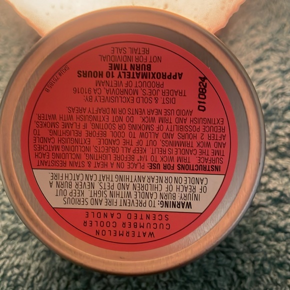 NWT Trader Joe’s Candle Set (3) - Picture 5 of 7